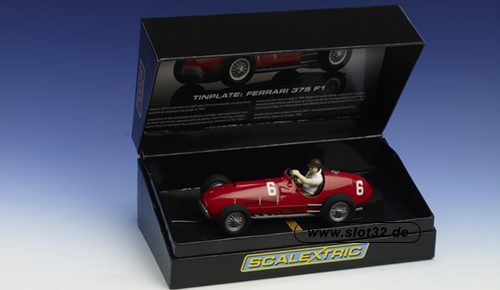 SCALEXTRIC Ferrari 375 tinplate car # 6 limited